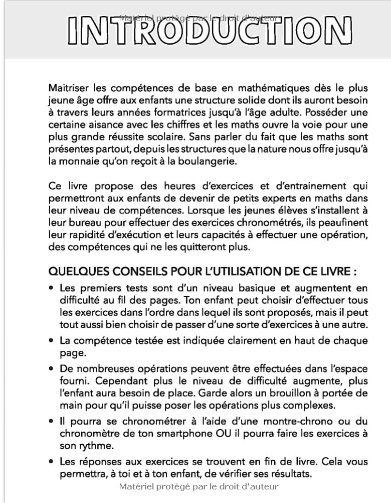 Exercices de maths chronométrés - Multiplications & Divisions à 1 et 2 chiffres, opérations mixtes - Cahier d'exercices éducatif - 9-11 ans - 118 pages Format A4