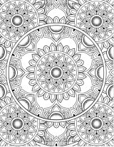Mandalas Modèles relaxants à colorier dans le style du mandala. Livre de coloriage pour adultes - 102 pages Format A4