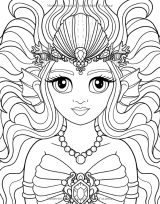 Le Monde Magique de la Sirène Livre de Coloriage Pour les Enfants de 4 à 8+ Ans - 100 pages Format A4