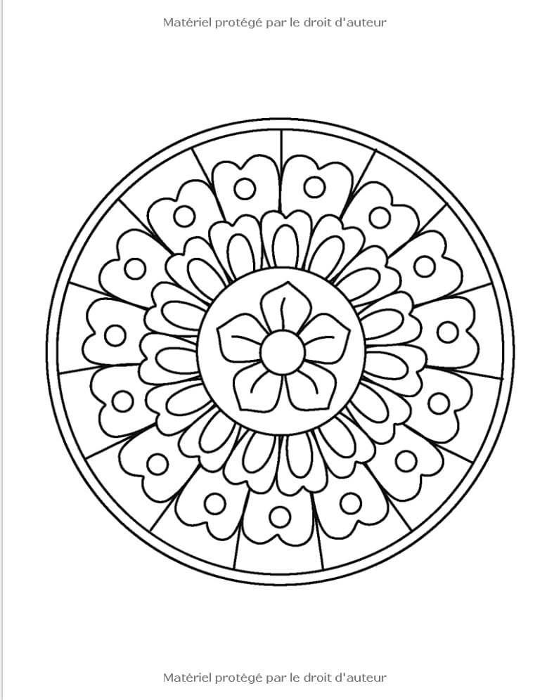 100 Mandalas Faciles Un livre de coloriage pour adultes et débutants avec des mandalas amusants, faciles et relaxants dans divers styles - 211 pages Format A4