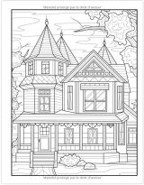 100 Maisons et Intérieurs Un livre de coloriage pour adultes avec de maisons, des cabanes cosy, des maisons de campagne, des villas joliment décorées et bien plus encore - 211 pages Format A4
