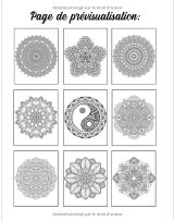 150 Mandalas Un livre de coloriage pour adultes avec 150 magnifiques mandalas de styles variés pour soulager le stress et se détendre - 311 pages Format A4