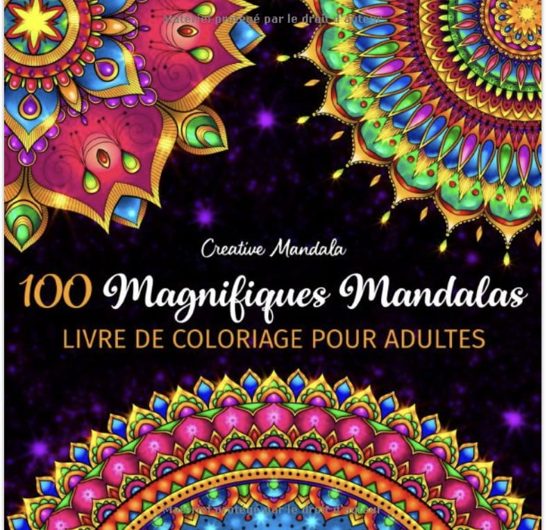 100 Magnifiques Mandalas - Livre de Coloriage pour Adultes 100 Beaux Mandalas à Colorier pour se Détendre - 211 pages Format 21x21cm