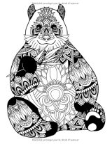 Animaux incroyables livre de coloriage pour adultes avec des dessins d'animaux relaxants en style mandala - 102 pages Format A4