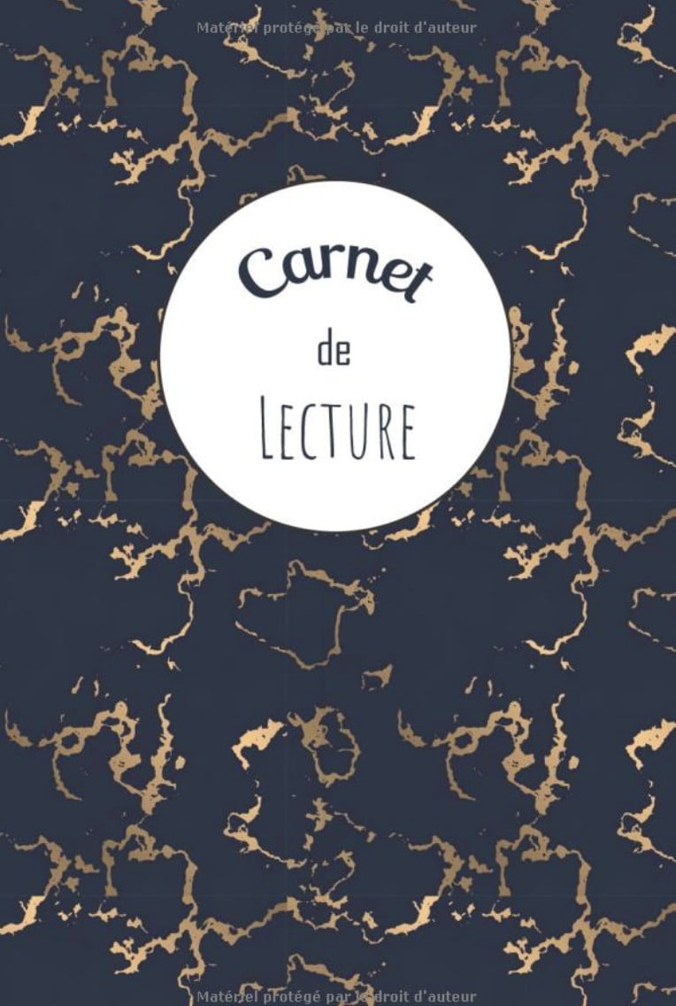 Carnet de Lecture Journal de Lecture  Amoureux des livres - 100 fiches lecture à compléter - 105 pages 15x22cm