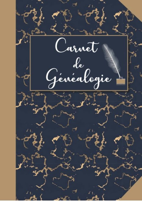 Carnet de Généalogie Journal de recherche généalogique complet pour une recherche efficace et organisé – Grand Format - 155 pages