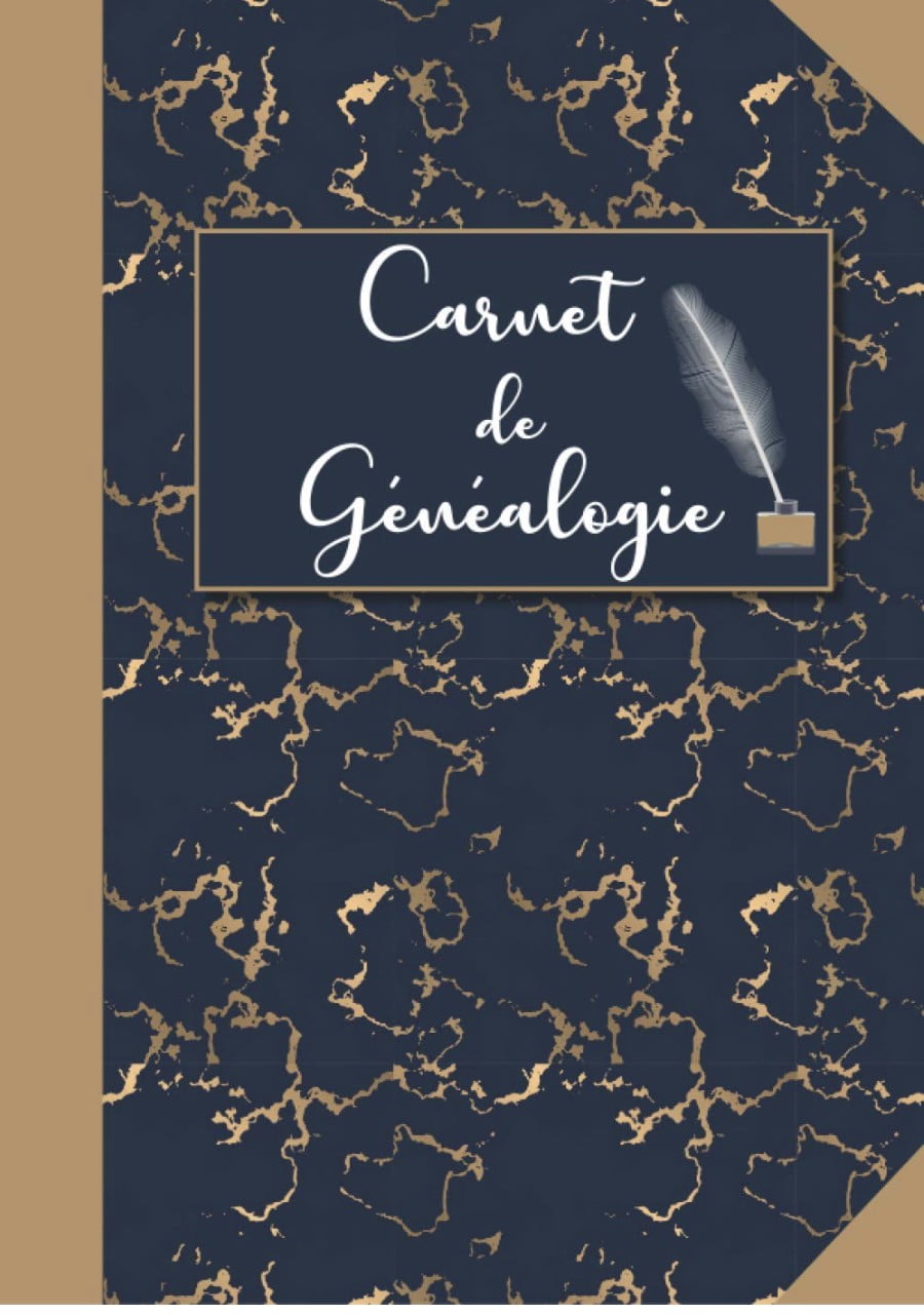 Carnet de Généalogie Journal de recherche généalogique complet pour une recherche efficace et organisé – Grand Format - 155 pages