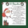 24 Histoires de Noël Calendrier de l'Avent pour attendre Noël  24 histoires originales racontées par le père Noël et de belles illustrations - 46 pages Format 21x21cm