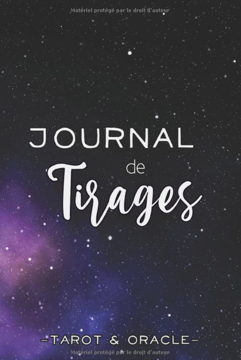 Journal de Tirages – Tarot et Oracle Carnet de suivi pré-rempli pour tracer ses interprétations avec le Tarot Divinatoire - 121 pages Format 15x22cm