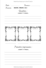 Journal de Tirages – Tarot et Oracle Carnet de suivi pré-rempli pour tracer ses interprétations avec le Tarot Divinatoire - 121 pages Format 15x22cm