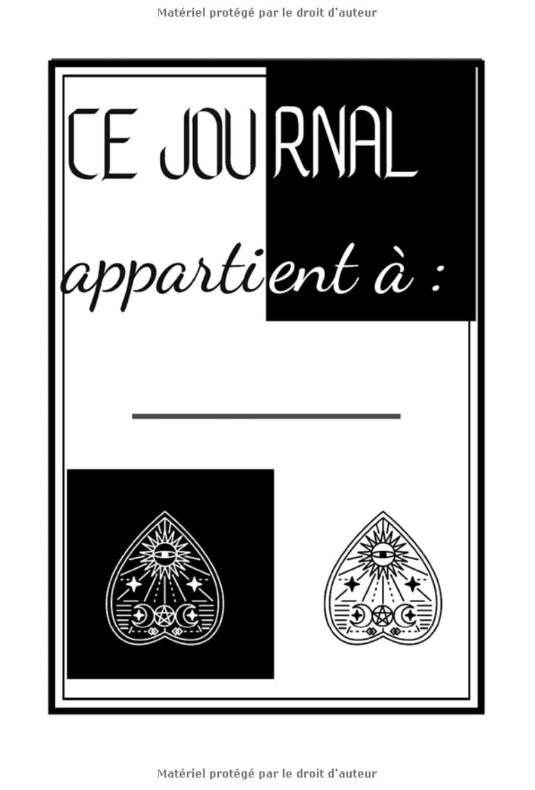 Journal de Tirages – Tarot et Oracle Carnet de suivi pré-rempli pour tracer ses interprétations avec le Tarot Divinatoire - 121 pages Format 15x22cm