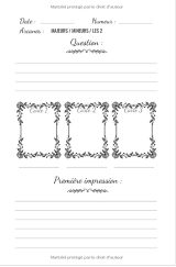 Journal de Tirages – Tarot et Oracle Carnet de suivi pré-rempli pour tracer ses interprétations avec le Tarot Divinatoire - 121 pages Format 15x22cm