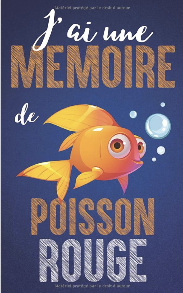 Mémoire de Poisson Rouge Carnet de mots de passe