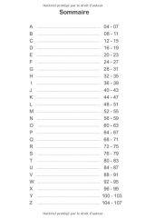 Cahier pour identifiants et mots de passe Internet - répertoire alphabétique