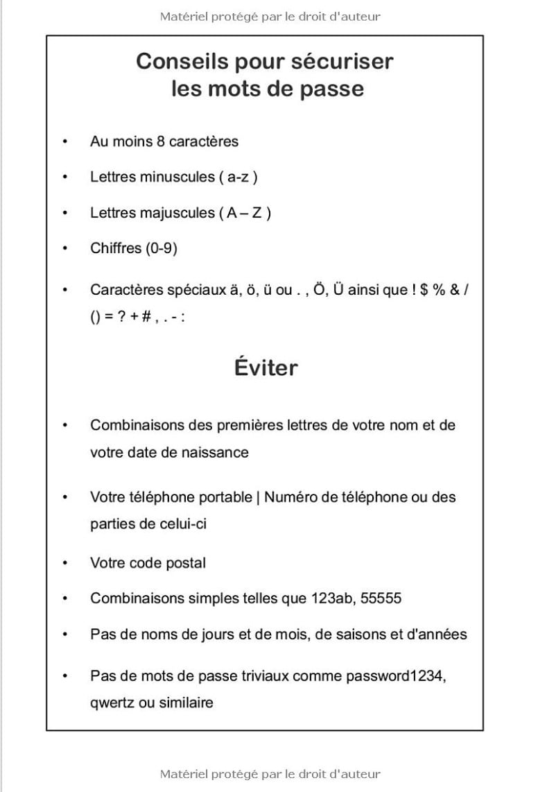 Carnet de mots de passe alphabétique - Petit format pratique A5