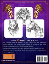 Animaux Enchantés - livre de coloriage pour adultes avec plus de 60 uniques images d'animaux
