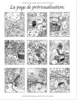 Scènes d'Automne - livre de coloriage pour adultes avec de magnifiques images
