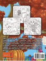 Scènes d'Automne - livre de coloriage pour adultes avec de magnifiques images