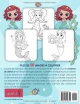 Sirènes - Livre de Coloriage pour Enfants de 4 à 8 ans!