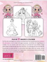 Princesse - Livre de Coloriage pour Enfants de 4 à 8 ans