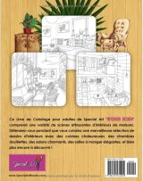 Interior Design - Livre de Coloriage pour Adultes