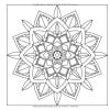 100 Mandalas Faciles Livre de Coloriage pour Adultes