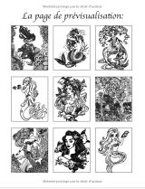 Sirènes - Livre de Coloriage pour Adultes