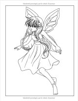 Fées - Livre de Coloriage pour Adultes