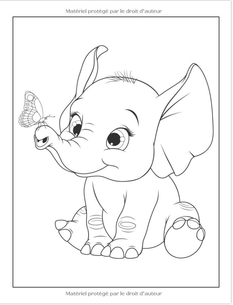 Animaux de la Savane - Livre de Coloriage pour Enfants