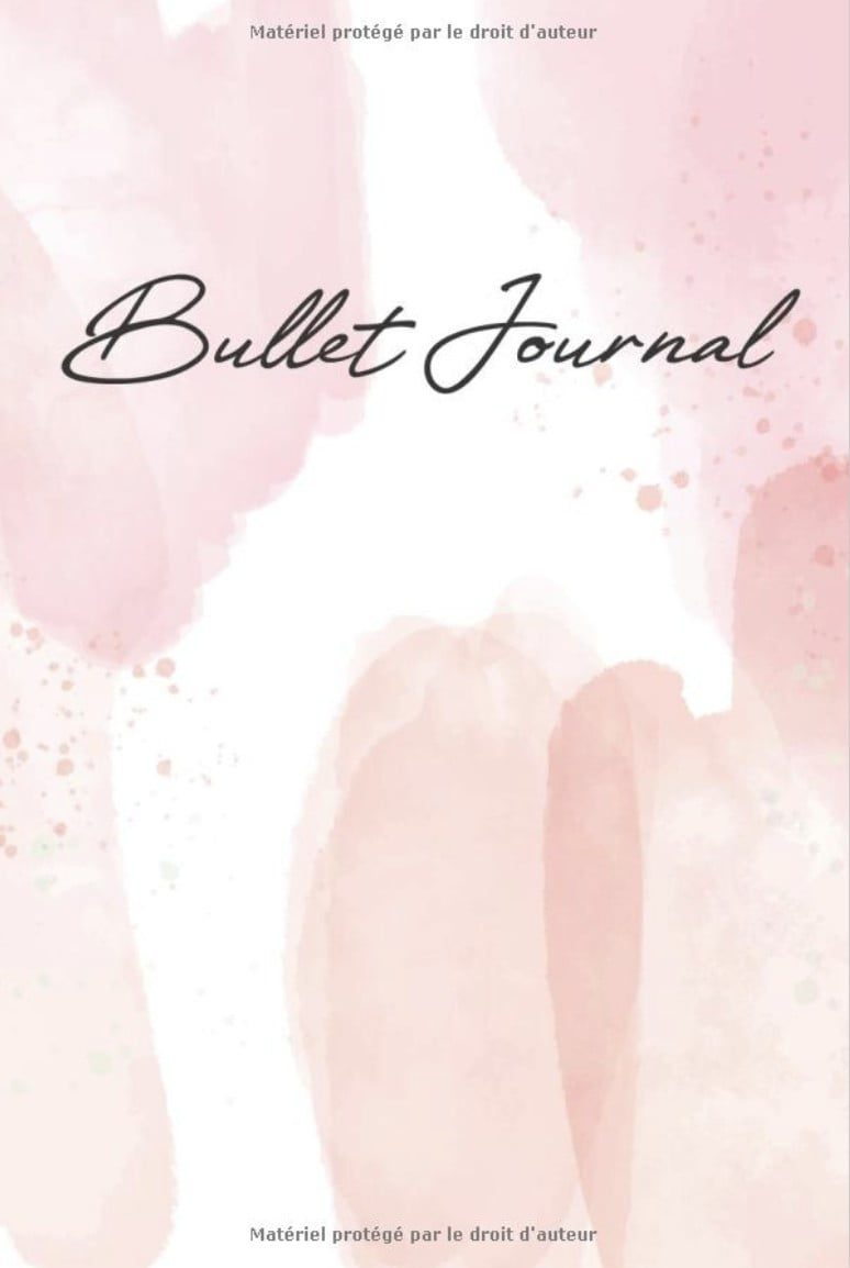 Bullet Journal Journal avec pages pointé vierges