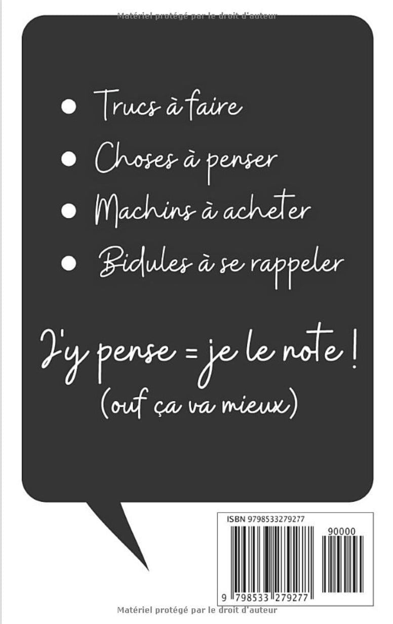 Vite, vite, je le note ! Un carnet de notes au format poche