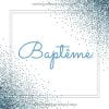 Baptême Livre D'or Baptême Garçon - 90 pages