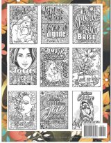 Citations à Colorier - Livre religieux avec des versets bibliques à colorier