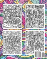 COLORIAGES CITATIONS POSITIVES Mandalas fleurs anti stress à colorier pour adultes