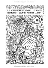 Promenade Maritime - Proverbes, citations et dictons à colorier