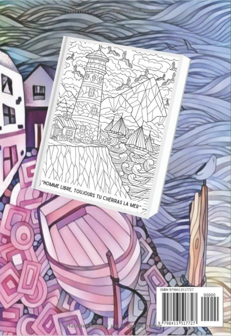 Promenade Maritime - Proverbes, citations et dictons à colorier