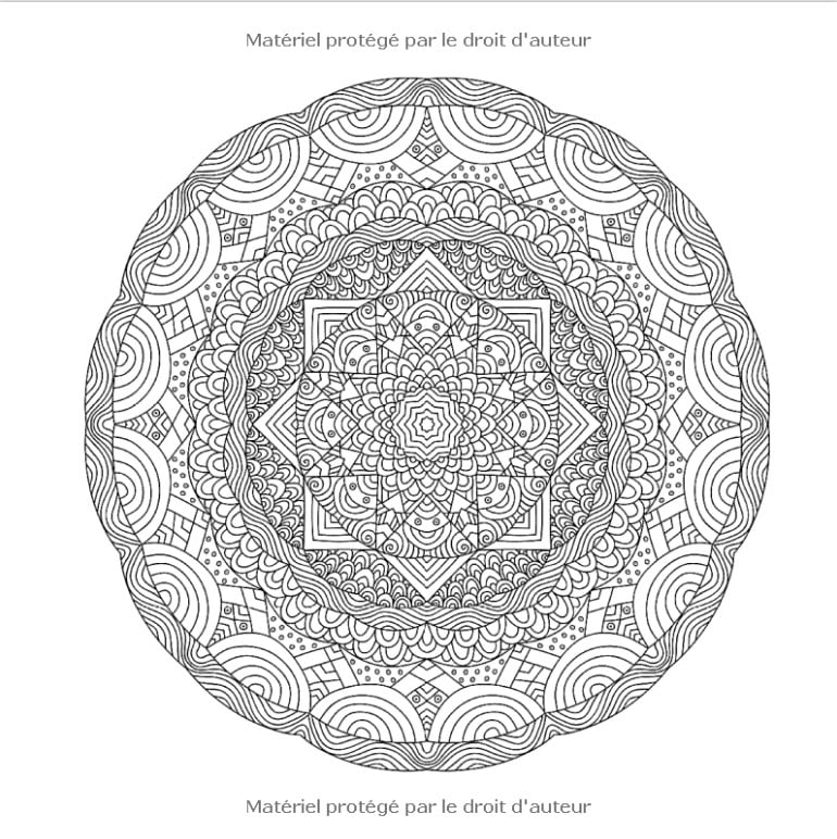 Je suis unique Mandalas à colorier de pensées positives pour la confiance en soi, l'amour de soi et la motivation