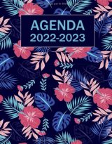 Agenda 2022-2023 Semainier 1 semaine sur deux pages ,18 mois de juin 2022 à décembre 2023