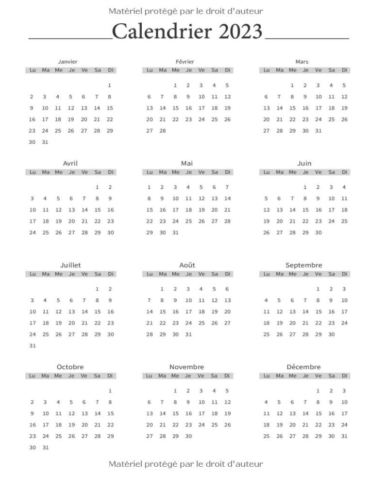 Agenda 2022-2023 Semainier 1 semaine sur deux pages ,18 mois de juin 2022 à décembre 2023,