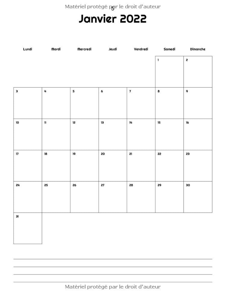 Agenda 2022-2023 Calendrier annuel et semainier grand format de janvier 2022 au Decembre 2023
