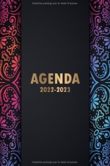 Agenda 2022-2023 Semainier 1 semaine sur deux pages ,24 mois de Janvier 2022 à Décembre 2023