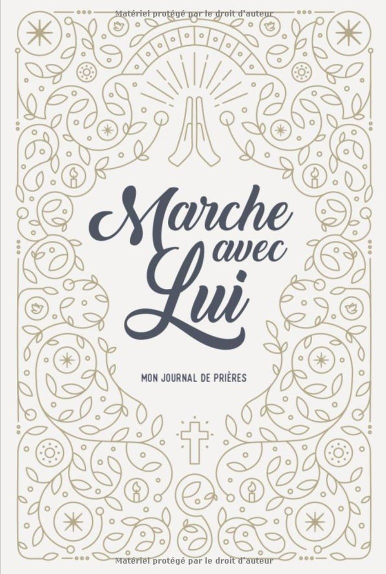 Journal de prières - Marche avec Lui - Pages en couleur
