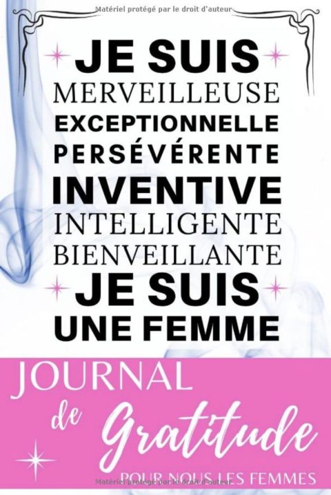 Journal de GRATITUDE pour nous les FEMMES 41 semaines - 288 jours !