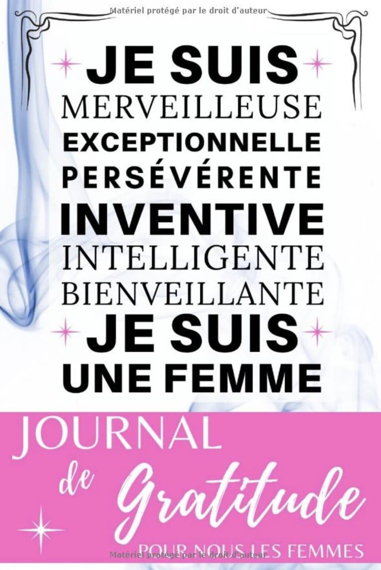 Journal de GRATITUDE pour nous les FEMMES 41 semaines - 288 jours !