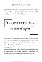 Journal de GRATITUDE pour nous les FEMMES 41 semaines - 288 jours !