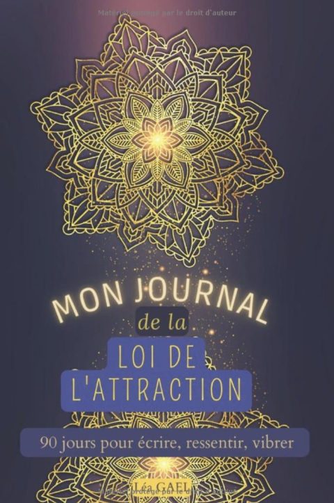 Mon journal de la loi de l'attraction 90 jours pour écrire, ressentir, vibrer