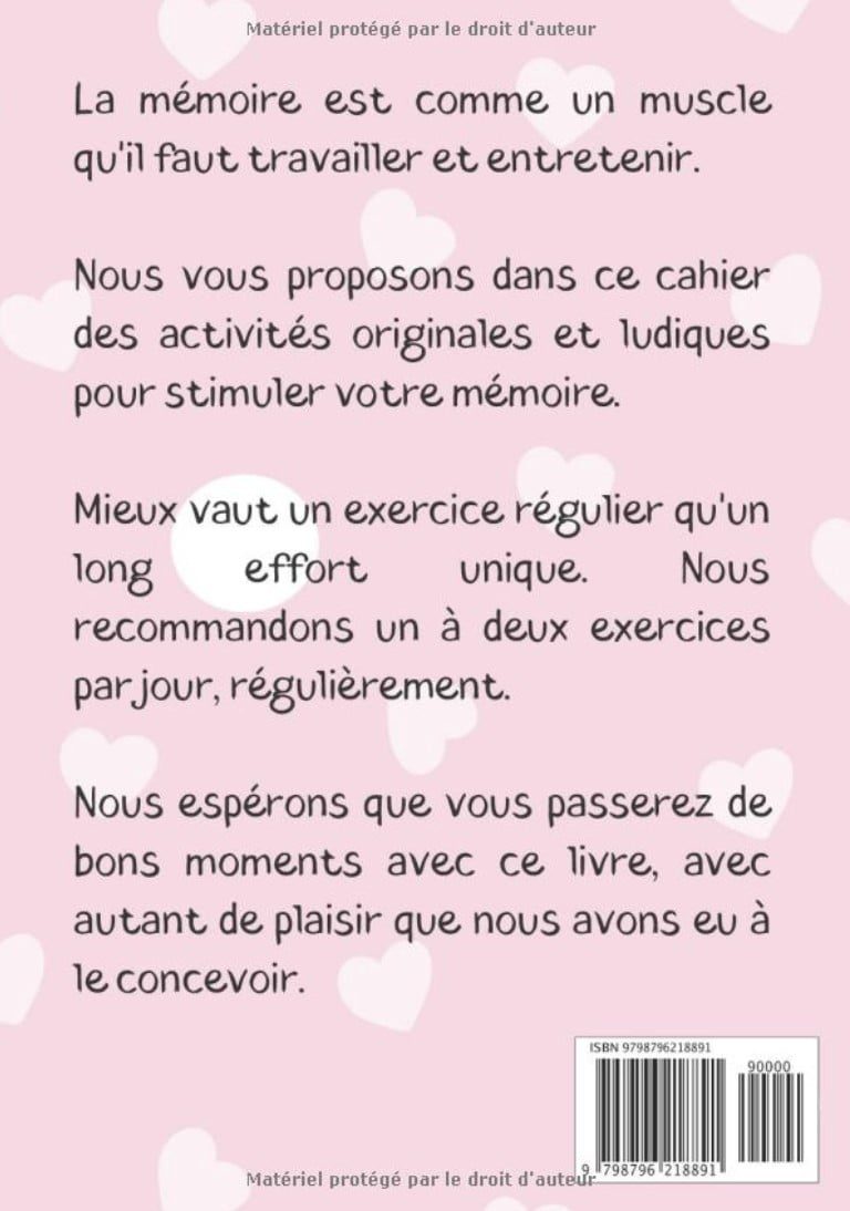 60 Jeux et Activités pour une Mamie Formidable Livre d'exercices pour sénior et personne âgée
