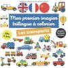 Mon premier imagier trilingue français anglais chinois à colorier : les transports