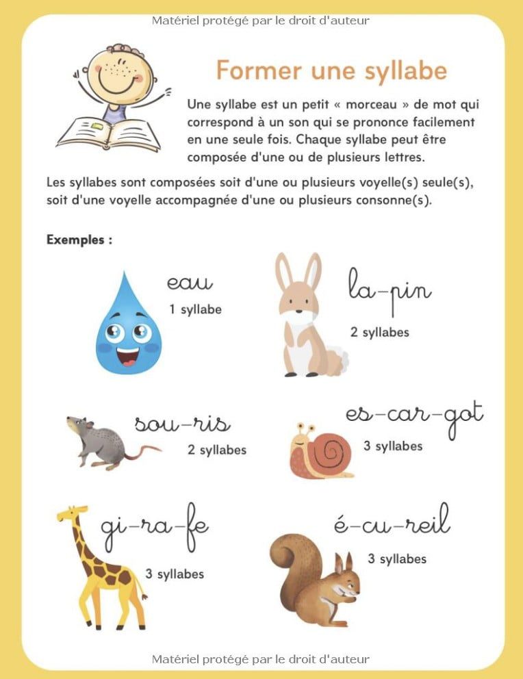 Apprendre à lire Lecture et Ecriture Grande Section et CP 5 - 7 ans Cahier d'exercices éducatif Maternelle GS CP