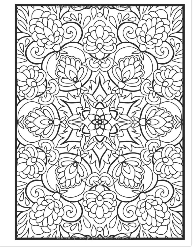 Mandalas - Un livre de coloriage pour adultes